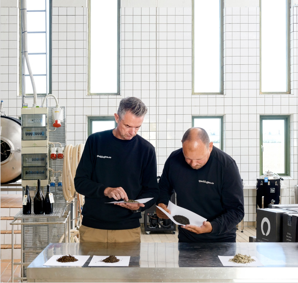 The team behind our favorite wine alternative: Copenhagen Sparkling Tea Company